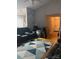 Cozy living room featuring hardwood floors, neutral paint and vaulted ceiling at 3002 Willamette Valley Dr, Charlotte, NC 28215