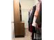 Walk-in closet featuring shelves, a hanging rod for storage and a carpeted floor at 5702 Burning Ridge Dr, Monroe, NC 28110