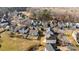 A lovely neighborhood with well maintained lawns at 5720 Parkstone Dr, Matthews, NC 28104