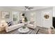 Bright living room with modern furnishings and neutral decor, creating a welcoming space at 1003 Harris St, Kannapolis, NC 28081