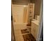 This is a standard bathroom with a tub, toilet, vanity, and neutral color scheme at 1906 Bromwich Rd # B, Charlotte, NC 28208