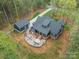 Aerial view of home with a patio and detached garage at 2125 Partridge Berry Ln, Rock Hill, SC 29730
