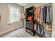 Walk-in closet with built-in shelving and ample storage space at 2125 Partridge Berry Ln, Rock Hill, SC 29730