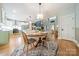 Open-concept dining area connects to the kitchen and living room creating an inclusive space at 2125 Partridge Berry Ln, Rock Hill, SC 29730