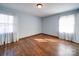 Bright bedroom with hardwood floors and natural light, creating a serene and comfortable space at 2623 Shaw Ave, Gastonia, NC 28054