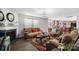 Inviting living room with fireplace, comfortable seating, and stylish decor throughout at 3428 Orr St, Charlotte, NC 28269