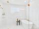 Bright bathroom with modern glass shower, soaking tub, stylish fixtures and hardware, and clean, elegant design at 1010 Rolling Meadows Dr # Rm14, Mooresville, NC 28115