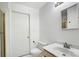 Bright bathroom featuring a vanity and toilet at 1205 Molokai Dr, Tega Cay, SC 29708