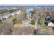Waterfront home with proximity to the lake and nearby community amenities, as seen from above at 126 Emerald Dr, Mooresville, NC 28117