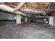 Large crawl space featuring a sealed vapor barrier at 126 Emerald Dr, Mooresville, NC 28117