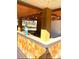 Outdoor kitchen and sink with wooden elements, ideal for lakeside entertaining and gatherings at 126 Emerald Dr, Mooresville, NC 28117