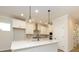 Stylish kitchen with white cabinets, quartz countertops, and stainless steel appliances at 17025 Malone Ln, Mint Hill, NC 28227