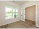 Bright office space with French doors and large windows with outside views at 17025 Malone Ln, Mint Hill, NC 28227
