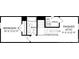 Detailed floor plan showcasing the layout of the second floor, including bedrooms, bath and finished attic at 4035 Vista Pine Dr, Charlotte, NC 28215