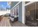 Relaxing outdoor deck area with comfortable seating, perfect for enjoying the outdoors at 448 Iverson Way, Charlotte, NC 28203