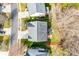Aerial view of home with a backyard including a fire pit and deck at 6458 Chadwell Ct # 30, Indian Land, SC 29707