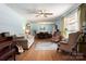 Spacious living room with a large window, and neutral-colored furnishings at 662 University Dr, Rock Hill, SC 29730