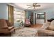 Bright and inviting living room with large windows and comfortable seating at 662 University Dr, Rock Hill, SC 29730
