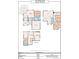 Detailed floor plan showcasing the layout of this Waxhaw home with measurements of rooms and total square footage at 7512 Walkup Rd, Waxhaw, NC 28173