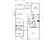 Detailed floorplan showcasing the layout of the main level, including the kitchen, bedrooms, and living spaces at 9096 El Sworth Dr, Sherrills Ford, NC 28673