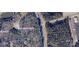 Aerial view of a 3.986 acre lot, surrounded by trees and located at the intersection of York Rd and Piper Dr at 00 Old York Rd, Chester, SC 29706
