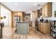 Spacious kitchen with stainless steel appliances, an island with seating, and plenty of storage, perfect for cooking at 00 Old York Rd, Chester, SC 29706
