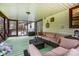 Inviting screened porch with cozy seating to enjoy outdoor living at 10031 Bora Bora Dr, Tega Cay, SC 29708
