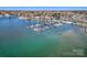 Scenic aerial view of a marina with boat docks on Lake Norman, NC, highlighting waterfront recreational opportunities at 127 Lakewood Circle Dr, Mooresville, NC 28117