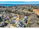 Aerial view of the homes and community at 127 Lakewood Circle Dr, Mooresville, NC 28117