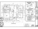 Detailed floor plan showcasing the layout of the Abbey 1195 Plan with dimensions and room labels at 1350 Russell St, Rock Hill, SC 29730