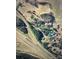 Aerial view of property and highway offering a peek at development opportunities at 14818 Hooks Rd, Matthews, NC 28105
