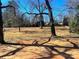 Expansive backyard with mature trees offering plenty of space for outdoor activities and enjoyment at 1610 India Hook Rd # 26, Rock Hill, SC 29732