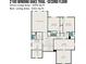 Second floor layout featuring bedrooms, bathrooms and additional room at 2100 Winding Oaks Trl, Waxhaw, NC 28173