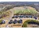 New homes near a community sports complex, with soccer fields, baseball fields, and extensive parking at 2172 Paddlers Cove Dr, Clover, SC 29710