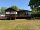 View of backyard with a deck and patio at 3332 Draper Ave, Charlotte, NC 28205