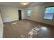 Bedroom featuring natural light from two windows and access to a walk-in closet at 3332 Draper Ave, Charlotte, NC 28205