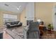 Bright living room with vaulted ceiling and fireplace at 18016 Bluff Inlet Rd, Cornelius, NC 28031