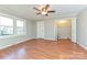 Bedroom with hardwood floors and a walk-in closet at 1961 Franklin St, Rock Hill, SC 29732