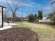 Large backyard featuring a patch of mulch at 2286 Kilborne Dr, Charlotte, NC 28205