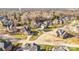 Aerial view of homes in the community, showing the mature trees and manicured lawns at 305 Chancelot Ln, Fort Mill, SC 29708