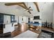 Spacious game room featuring a pool table, fireplace, and a wet bar for entertaining guests at Lot 17 Ridgeview Ln, Iron Station, NC 28080