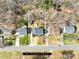 Aerial view of the property showing the lot, house, and surrounding neighborhood at 1133 Bloom Wood Ln, Matthews, NC 28105