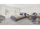 Well-furnished bedroom with a desk and a cozy bed at 1133 Bloom Wood Ln, Matthews, NC 28105