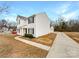 Two story home featuring a long driveway, two stories, white siding, and black shutters at 1249 Shenandoah Cir, Rock Hill, SC 29730