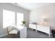 Bright home office features lots of natural light and is decorated with tasteful modern furnishings at 12609 Twilight Dr, Mint Hill, NC 28227