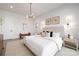 This main bedroom features a cozy sitting area, a dresser, and ample natural light at 17201 Green Hill Rd, Charlotte, NC 28278