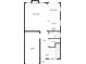 First floorplan featuring an open layout with a living room, kitchen, dining area, and a convenient garage entrance at 246 Tail Race Ln, Fort Mill, SC 29715