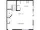 Open-concept floor plan integrating the laundry, kitchen, dining area, WC, and living room spaces at 2643 Meadow Knoll Dr, Charlotte, NC 28269