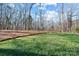 Lush green lawn meeting a mulch bed provides an idyllic backyard space with natural textures and hues at 324 Patternote Rd, Mooresville, NC 28117