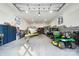 Spacious garage with ample storage and parking for vehicles and equipment at 324 Patternote Rd, Mooresville, NC 28117